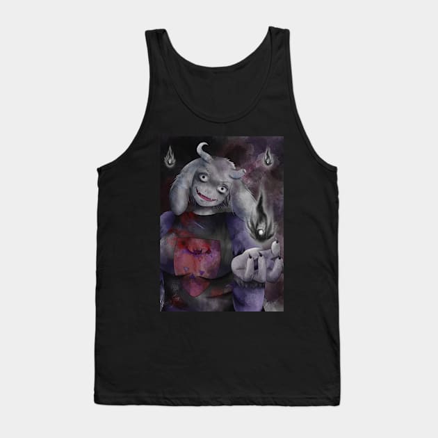 QuatreHorror Toriel Tank Top by Yennie Fer (FaithWalkers)